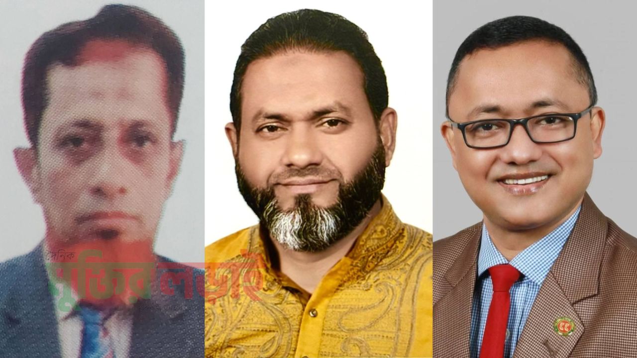 কুমিল্লাস্থ বরুড়া উপজেলা উন্নয়ন সমিতির সভাপতি মোজাম্মেল, সম্পাদক জাহিদ ও সাংগঠনিক রেজা