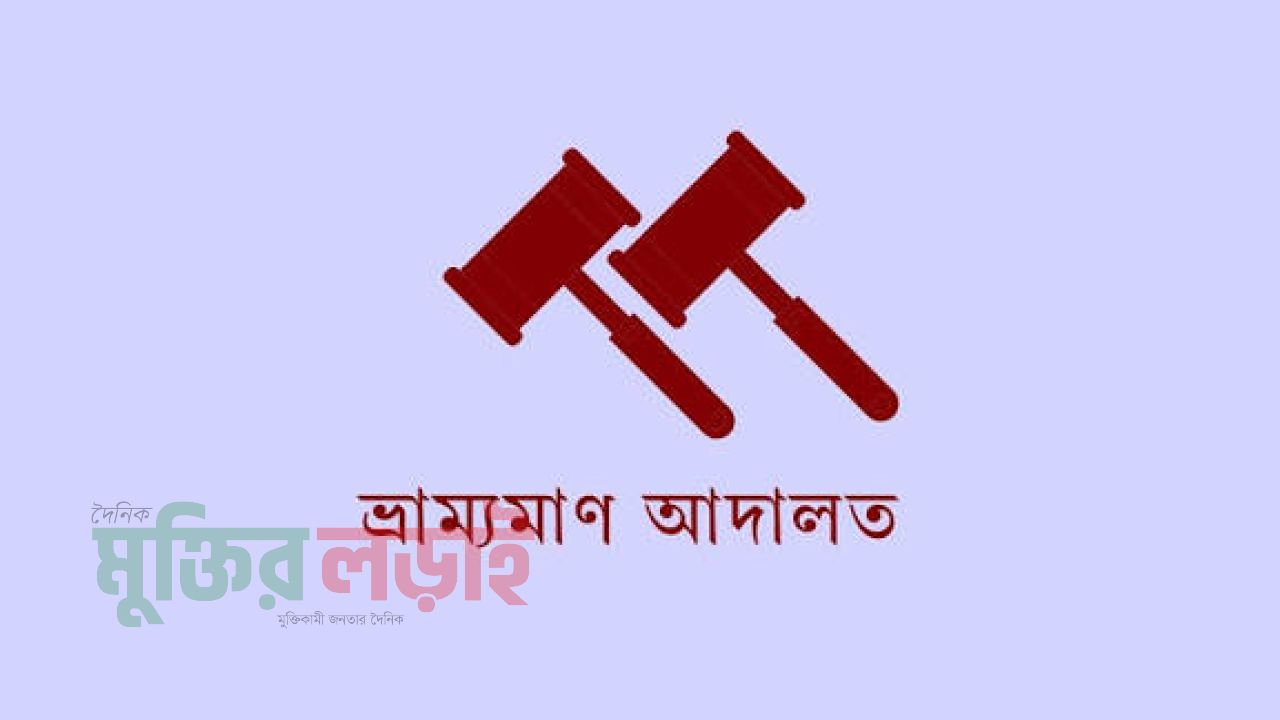 কালীগঞ্জে দুই মাদকসেবীর তিন মাস করে কারাদন্ড