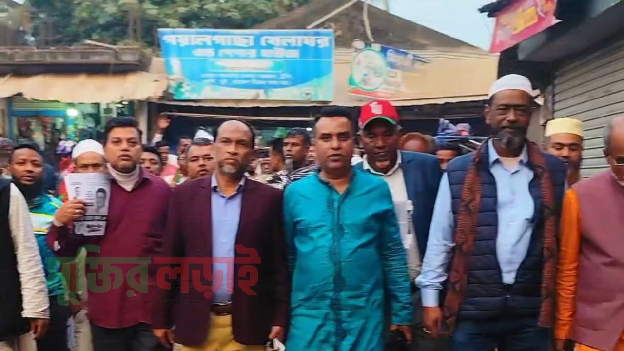 বরুড়ায় বিএনপি প্রার্থী জাকারিয়া তাহের সুমনের পক্ষে সৈয়দ মইনুল হোসেন অপুর জনসংযোগ