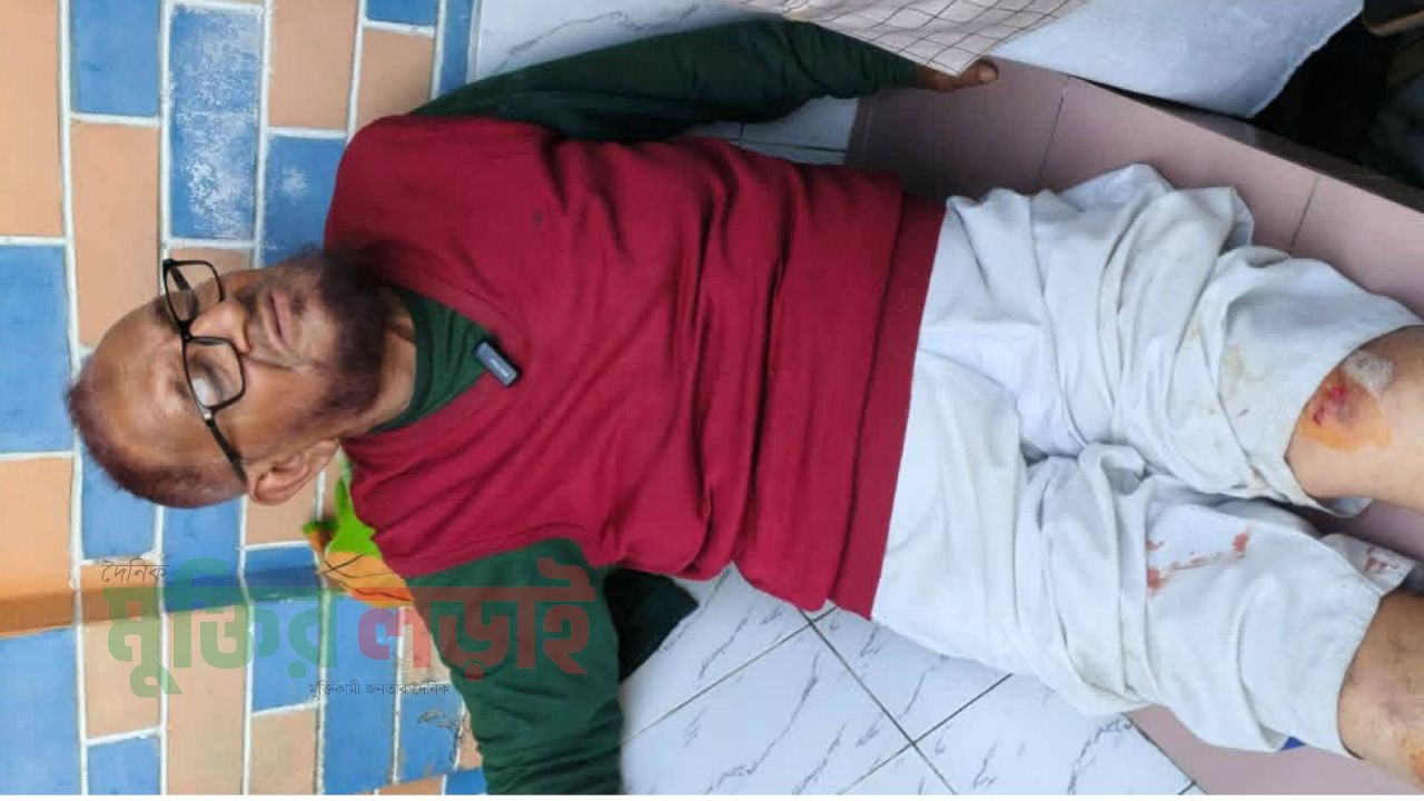 পাথরঘাটায় সাবেক এমপি  হিরুর ওপর হামলার প্রতিবাদে বিক্ষোভ