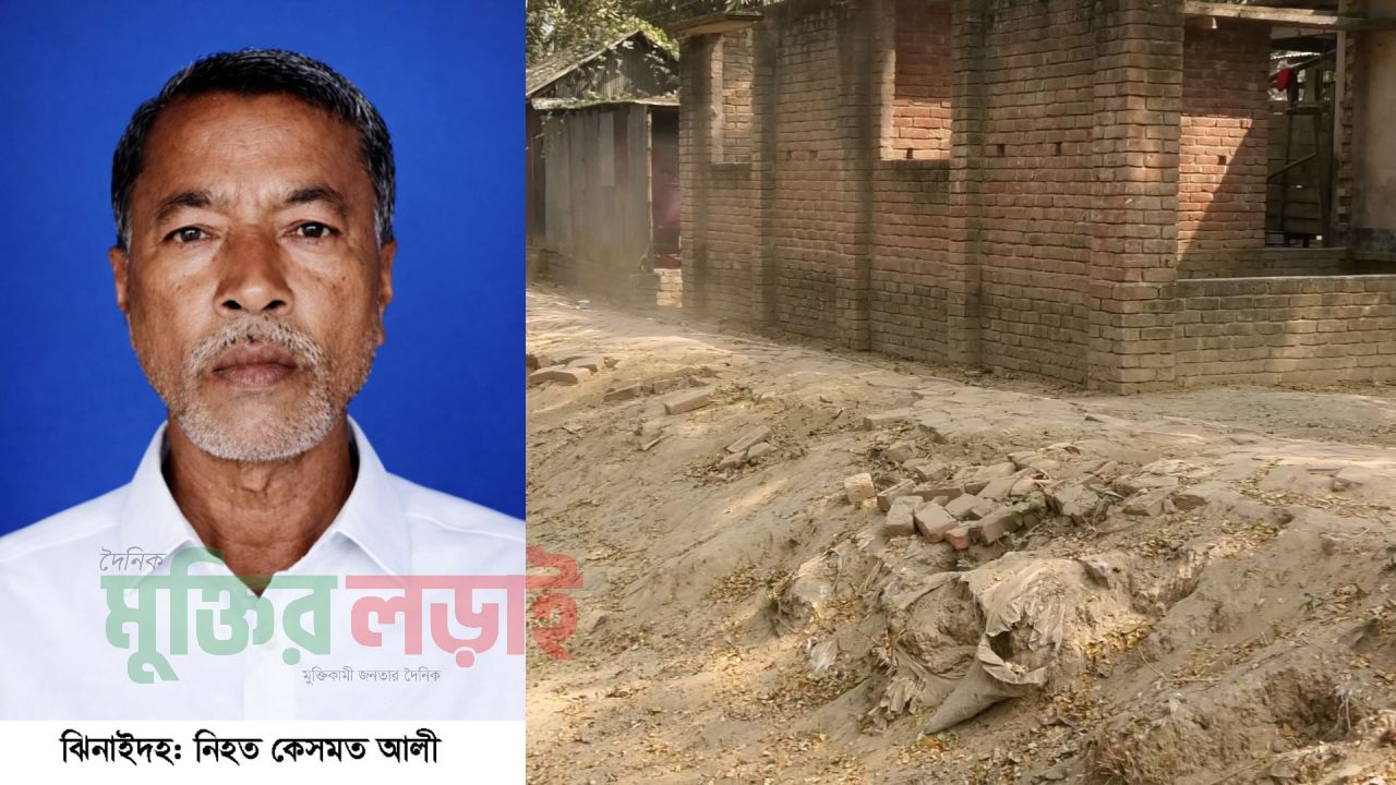 শৈলকুপায় জমি নিয়ে বিরোধের জেরে হামলায় কৃষক নিহত, আটক ২