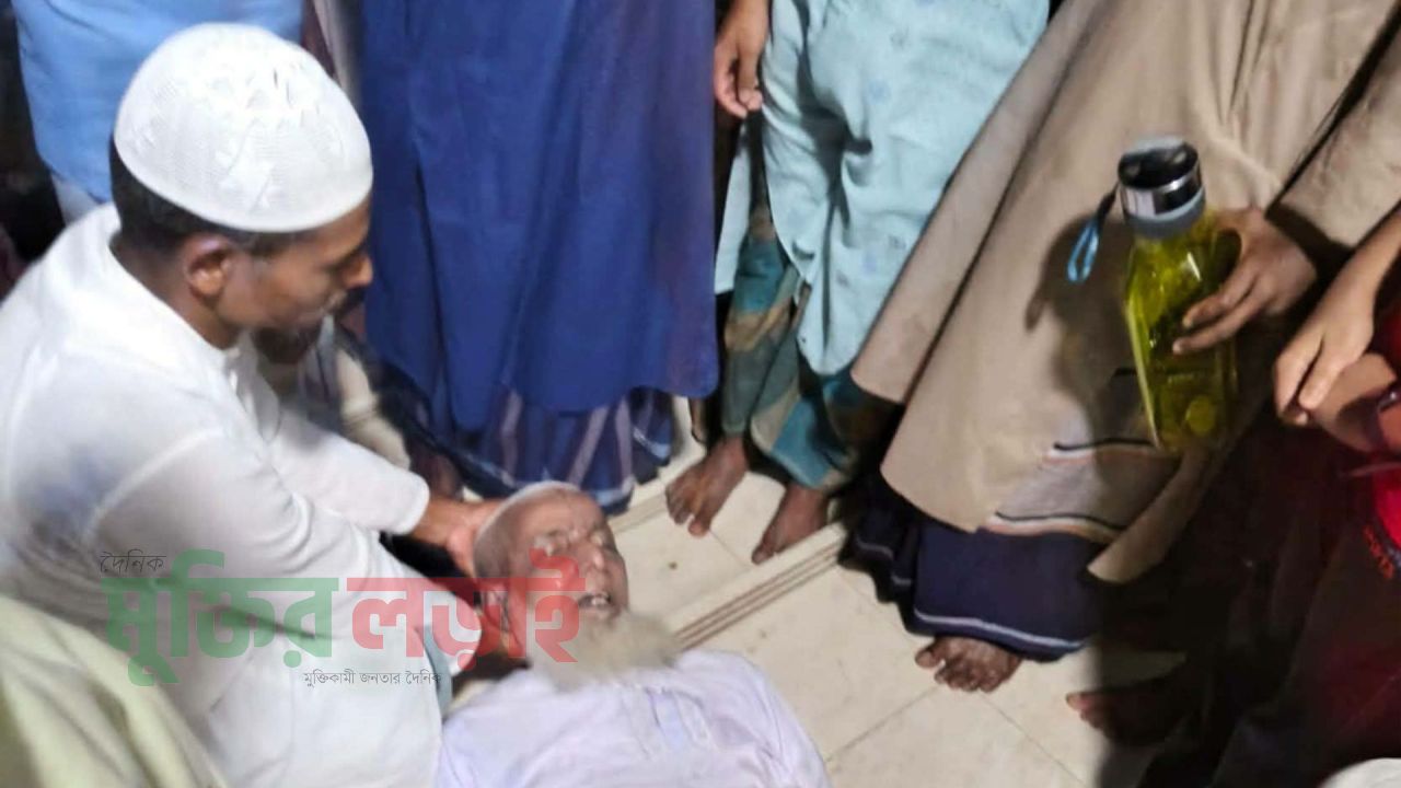 বুড়িচংয়ে ইতেকাফ থাকা এরশার নামাজ পড়া অবস্থায় এক মুসুল্লির মৃত্যু