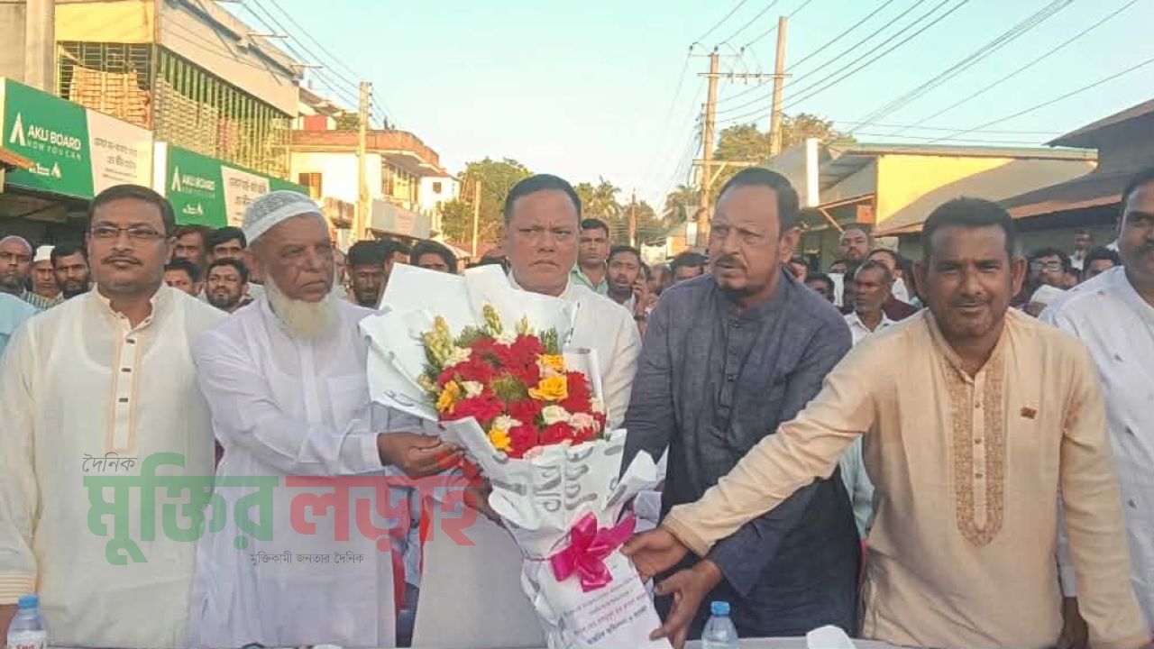 শেরপুর-৩-এ অনিয়মের বিরুদ্ধে কঠোর অবস্থানে এমপি রুবেল