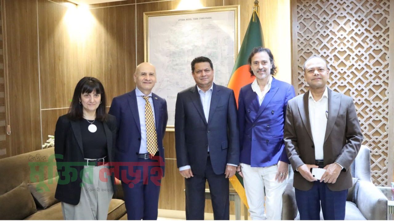 বাংলাদেশ ইতালির সঙ্গে সম্পর্ককে বিশেষ গুরুত্ব দেয়.. গৃহায়ন ও গণপূর্তমন্ত্রী