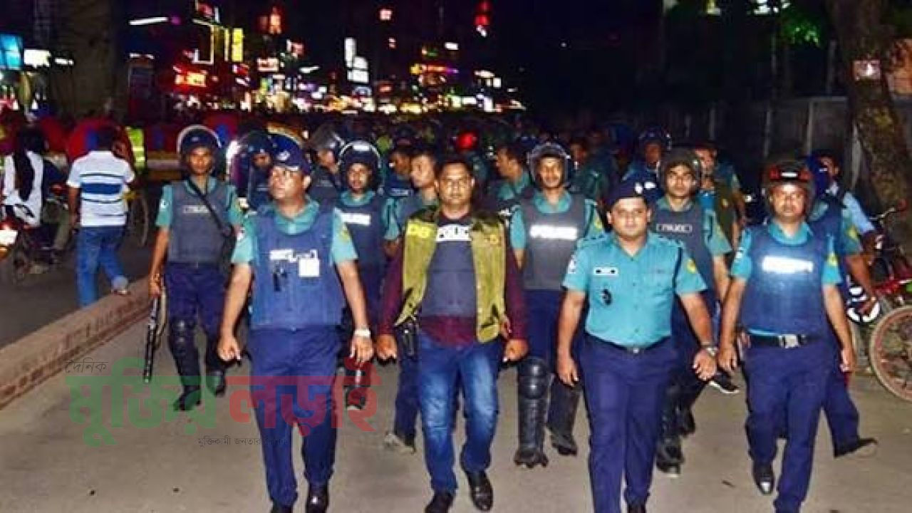 রাজধানীতে 'ব্লক রেইড' অভিযান জোরদার