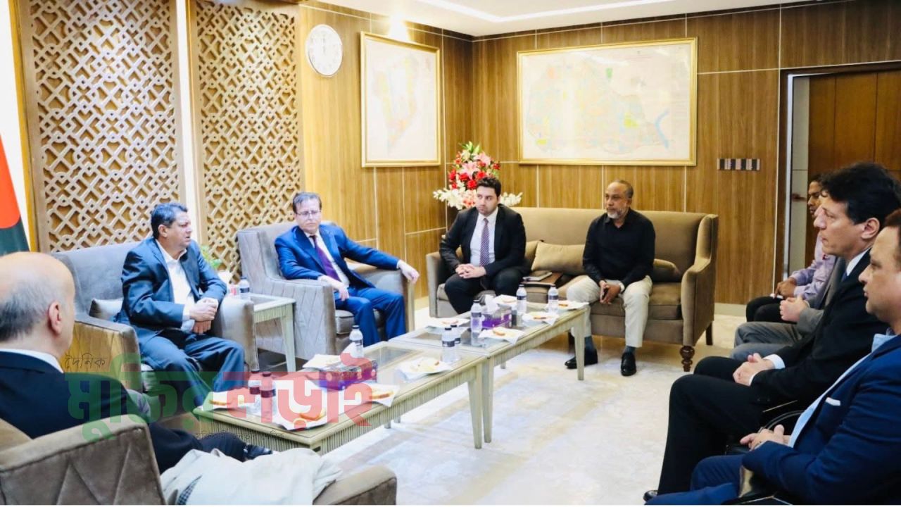 গৃহায়ন ও গণপূর্তমন্ত্রীর সঙ্গে তুরস্কের রাষ্ট্রদূতের বৈঠক