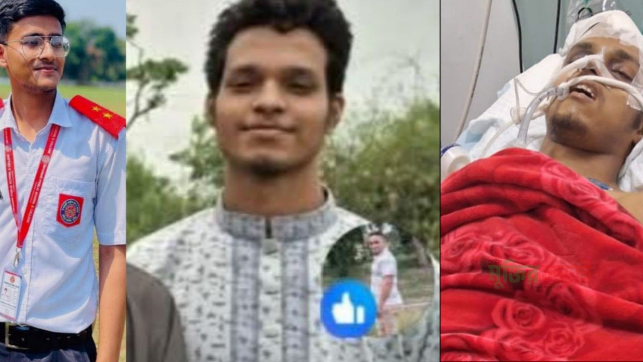 কুমিল্লায় বাসের চাপায় ঝরে গেল দুই তরুণের প্রাণ