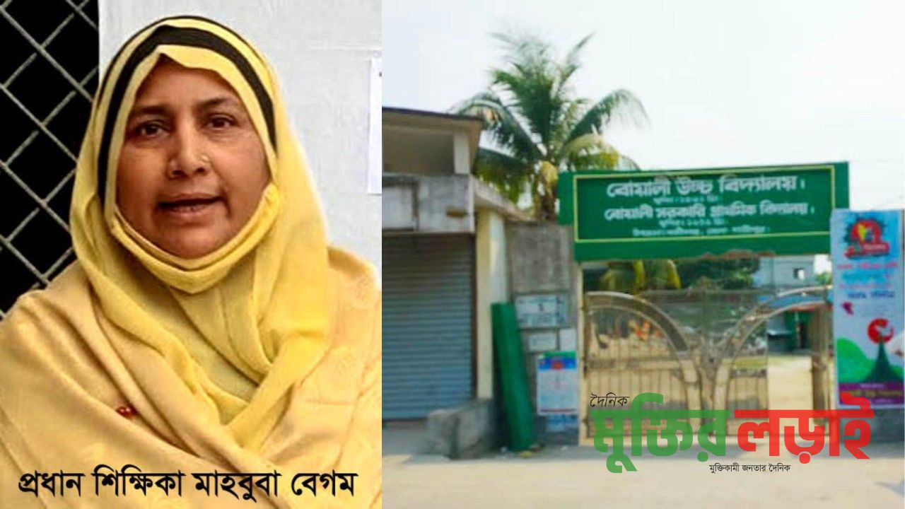 কালীগঞ্জে বোয়ালী উচ্চ বিদ্যালয়ের প্রধান শিক্ষিকার সীমাহীন অনিয়ম ও দূর্ণীতি