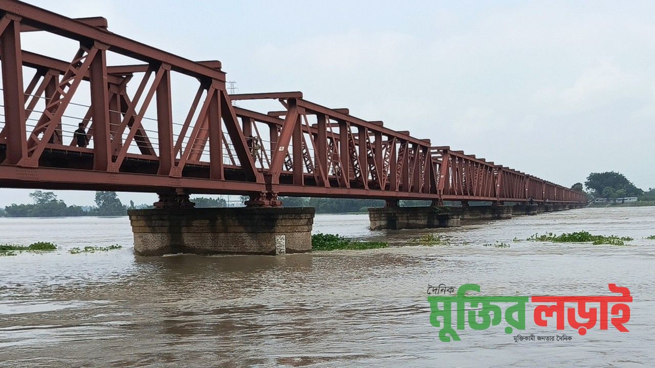 সিলেটে বাড়ছে নদ-নদীর পানি,ভারী বৃষ্টির পূর্বাভাস