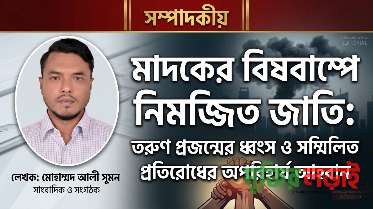 মাদকের বিষবাষ্পে নিমজ্জিত জাতি
