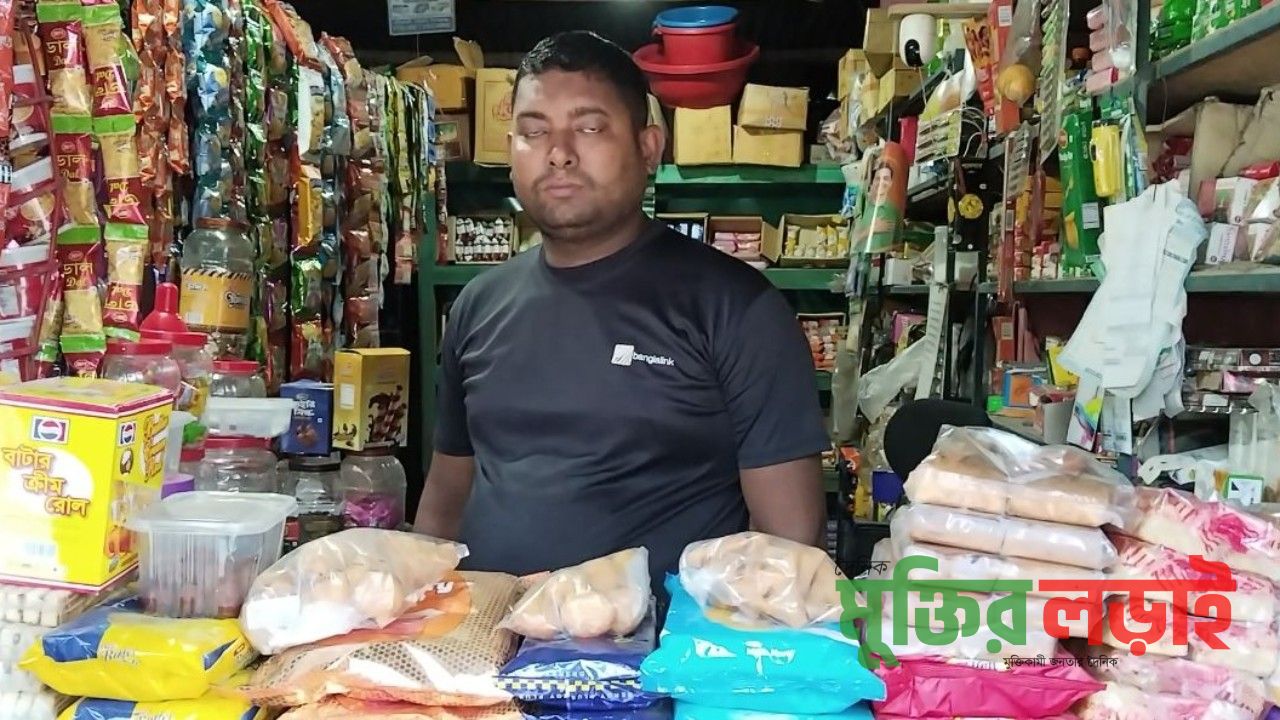 কটিয়াদীতে দিনের বেলা দোকানে দুঃসাহসিক চুরি