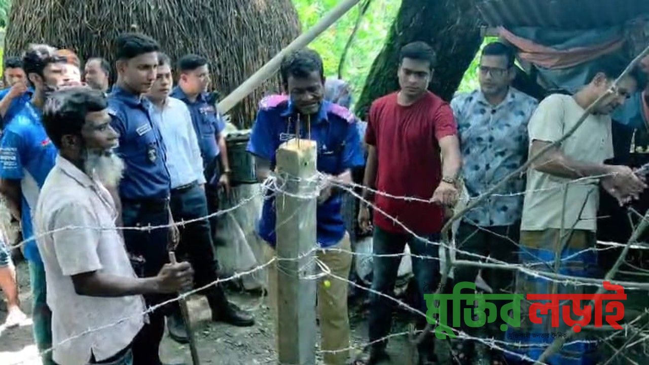 মুক্তির লড়াইয়ে সংবাদ প্রকাশের পর শত বছরের চলাচলের পথ খুলে দিল প্রশাসন