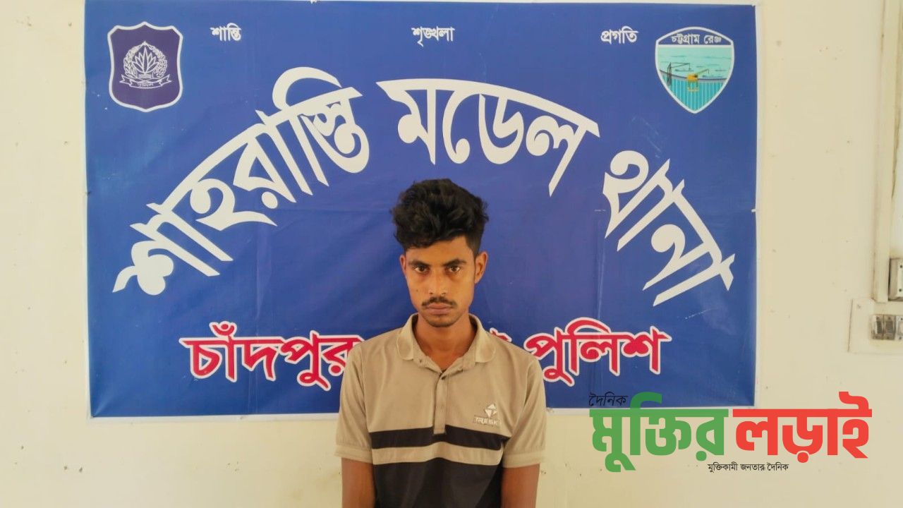 শাহরাস্তিতে টাকার জন্য মাকে পিটিয়ে জখম, মাদকাসক্ত ছেলে আটক