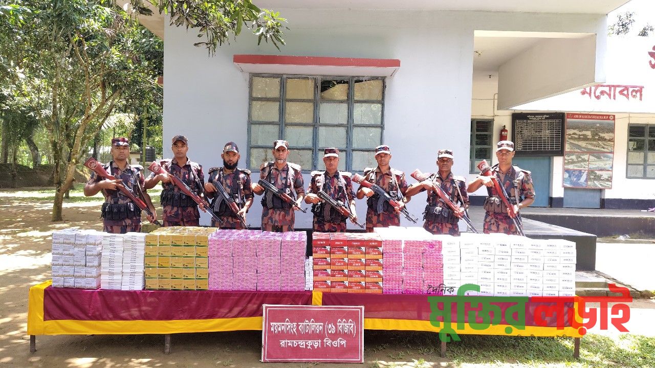 শেরপুরের সীমান্তে কোটি টাকার ভারতীয় ওষুধ জব্দ