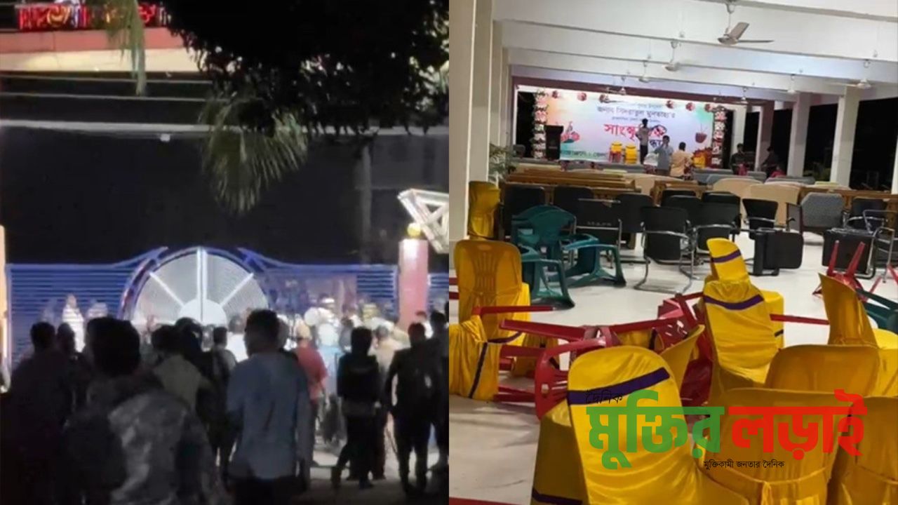 ব্রাহ্মণবাড়িয়ায় উচ্চস্বরে গান বাজানো নিয়ে মাদরাসা ছাত্রদের হামলা; আহত অন্তত ৩০