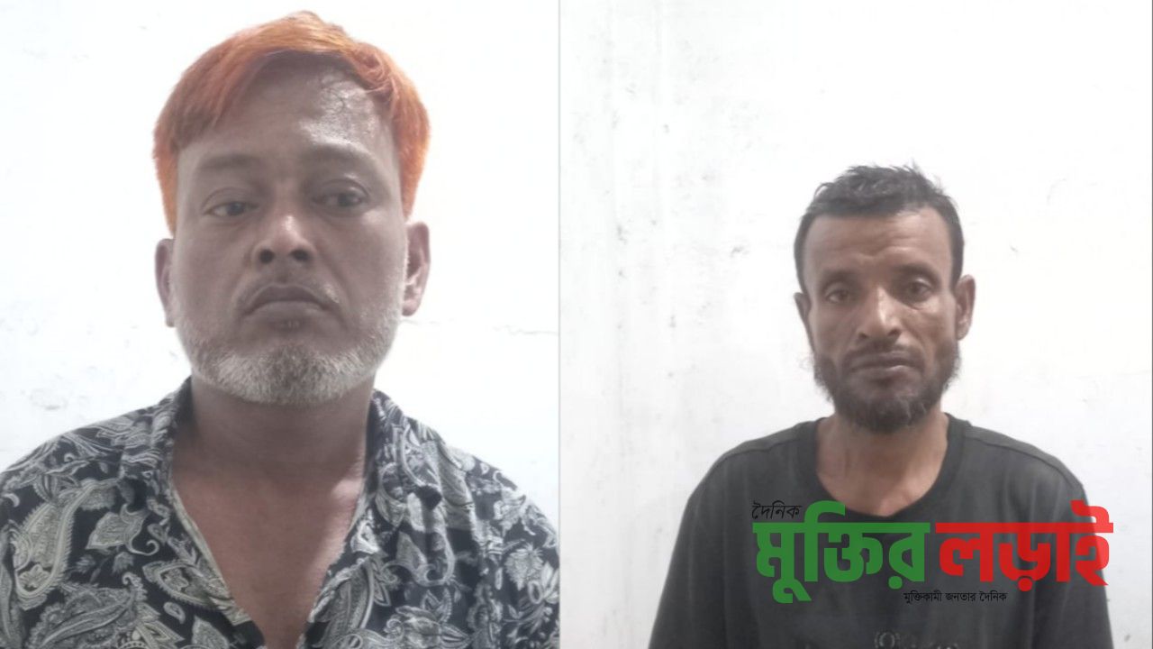 বুড়িচংয়ে যুবদল নেতার বাড়িতে পুলিশের অভিযান ইয়াবা-গাঁজাসহ ২ জন আটক